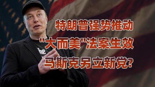马斯克成立美国党:现实挑战与可能性分析
