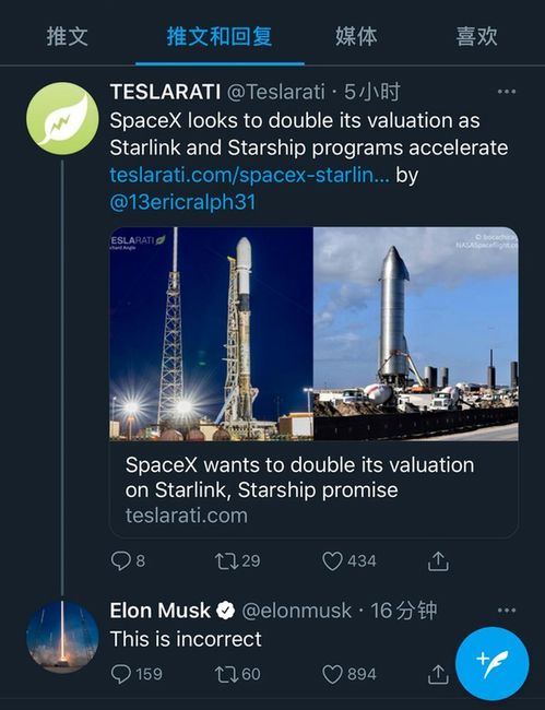 马斯克旗下SpaceX估值再创新高，商业航天领域引领风潮