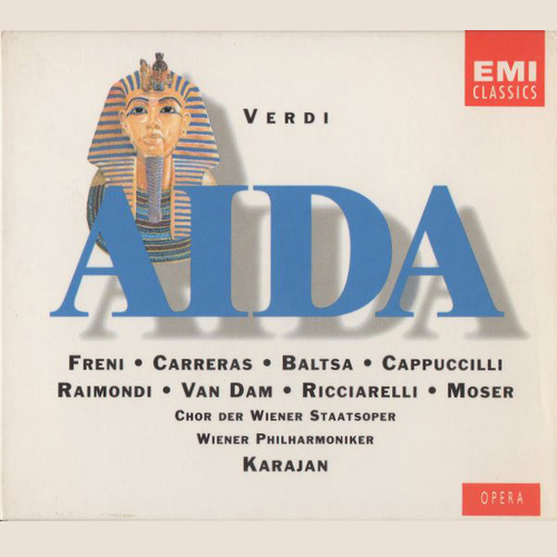 Aida - Immenso Ftha!....Mortal, diletto al Numi (阿依达)歌词-Herbert von Karajan / Wiener Philharmoniker / Chorus of the Vienna State Opera